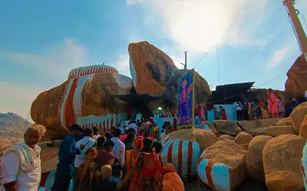 Sri Lakshminarasimha Swami Temple Antargami, Valigonda Mandal, Matsyagiri Hill, Venkatapuram, Nalgonda, Andhra Pradesh