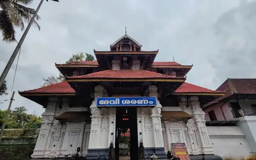 Urakam Ammathiruvadi Temple, Urakam village, Urakam, Thrissur, Kerala