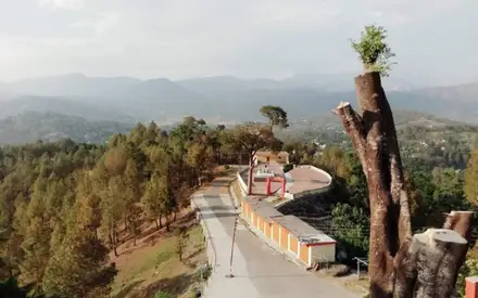 Kot Bhramari Temple, Kajyuli Village (Dangoli), Ranchulakot hilltop, Garur / Baijnath, Bageshwar, Uttarakhand